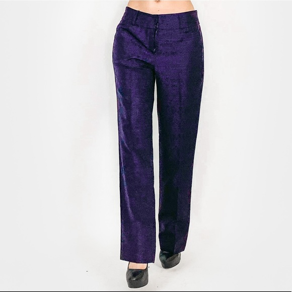 Willi Smith Purple Dress Pants - Picture 6 of 8